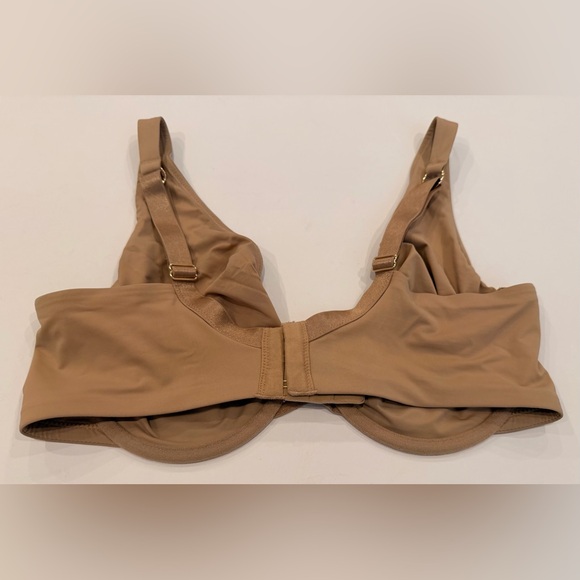 ThirdLove 34E Nude Beige Microfiber Underwire Bra Full Coverage - Picture 2 of 4